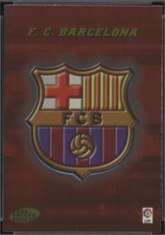 F.C. Barcelona #55 Soccer Cards 2004 Panini Sports Mega Cracks