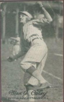 Max J. Carey Baseball Cards 1921 Exhibits
