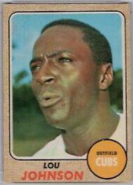 Lou Johnson #184 Baseball Cards 1968 O Pee Chee