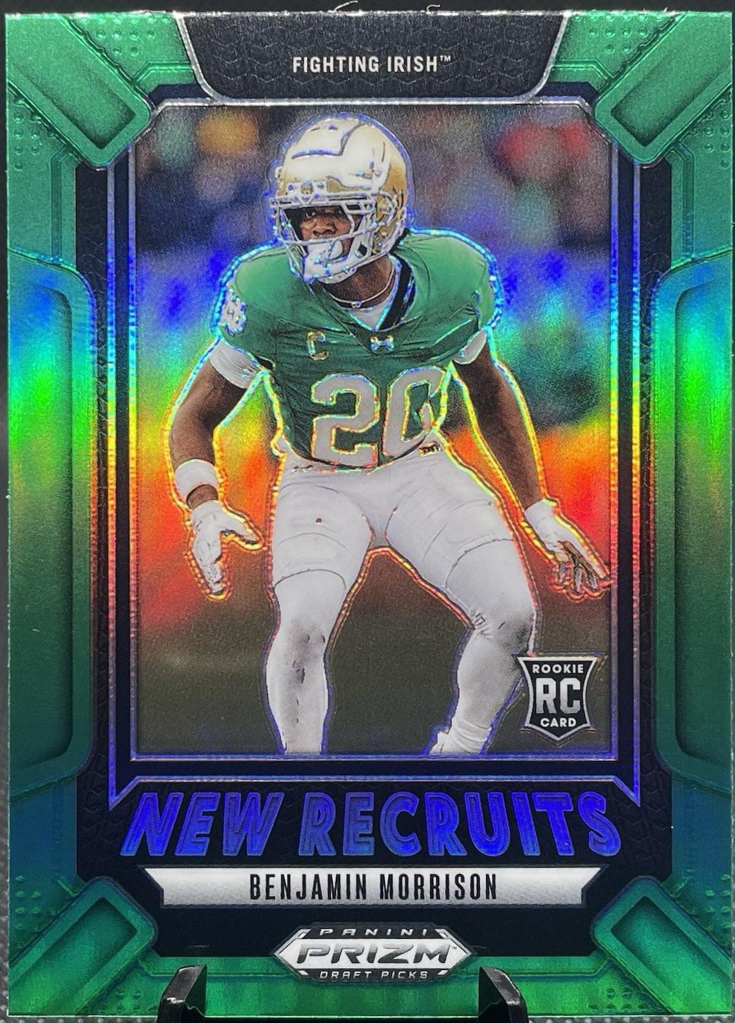 Benjamin Morrison #6 Prices [Rookie] | 2025 Panini Prizm Draft Picks ...
