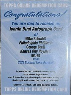 Mike Schmidt / George Brett