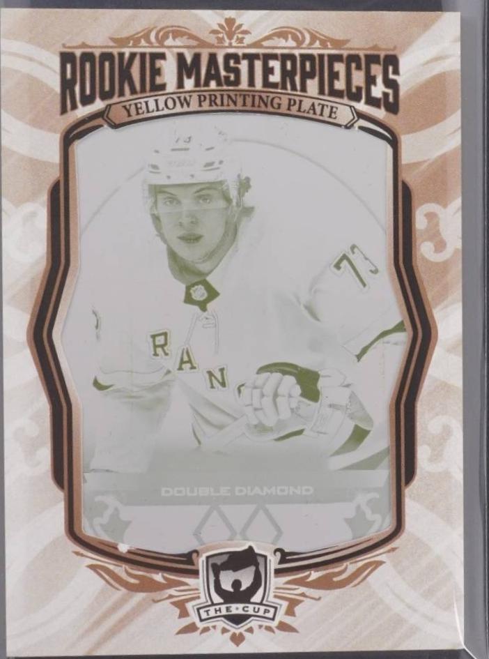Matt Rempe #BDR-MR 2024 Upper Deck The Cup Black Diamond Relic Rookies Printing Plate Hockey
