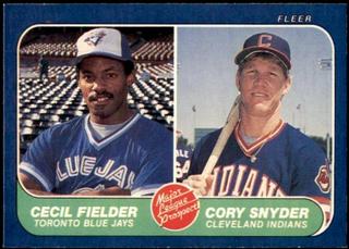 Cecil Fielder, Cory Snyder Major League Prospects