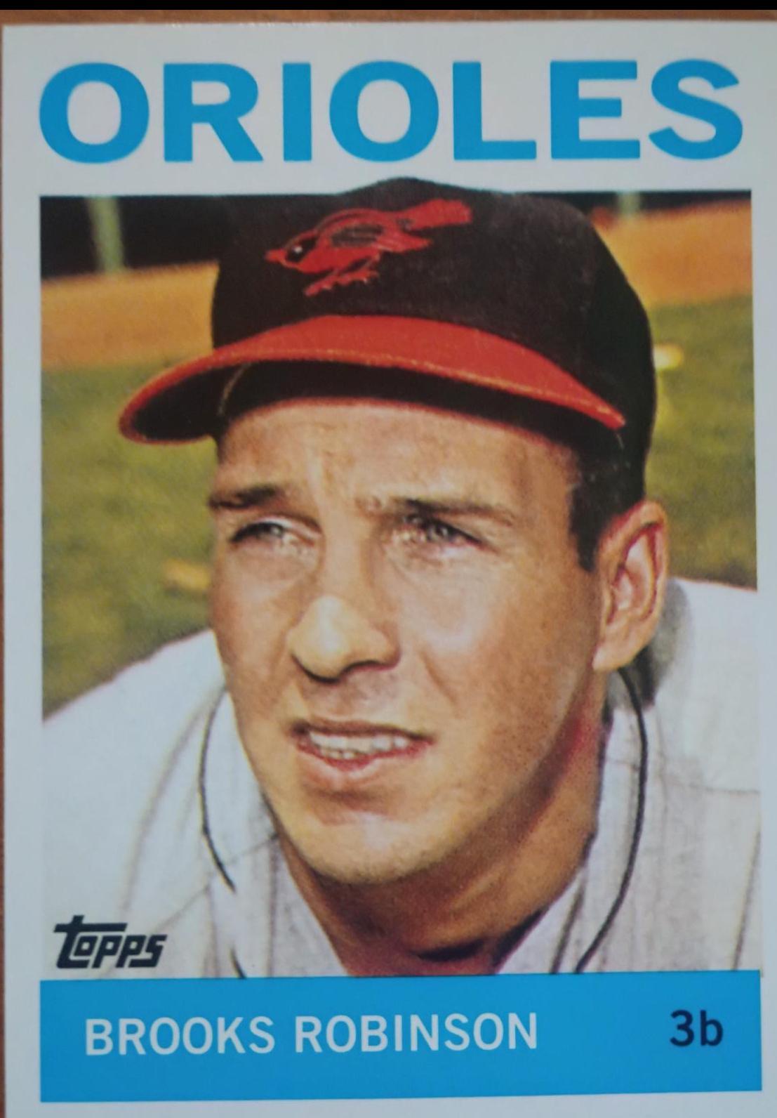 Brooks Robinson #CMT-13 2010 Topps Cards Your Mom Threw Out Original Back Baseball