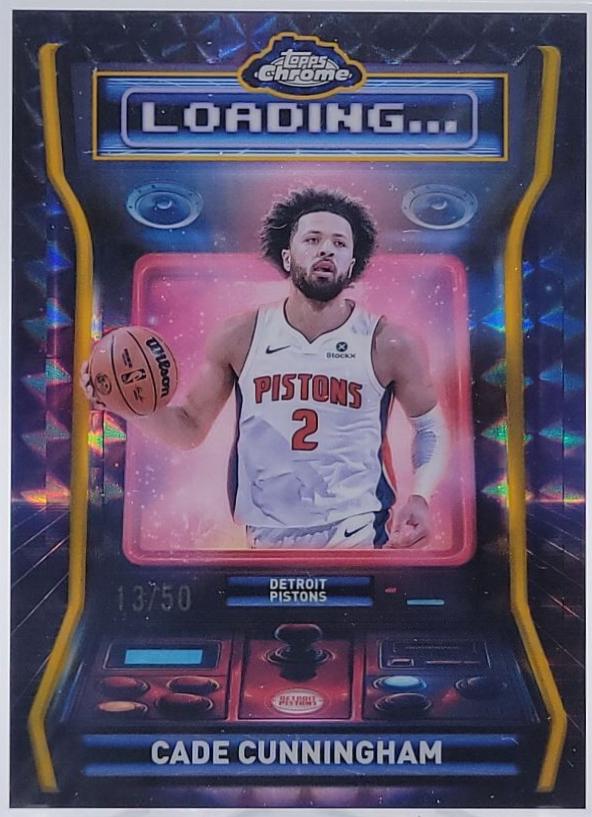 Cade Cunningham [Refractor Gold Geometric] #LD-7