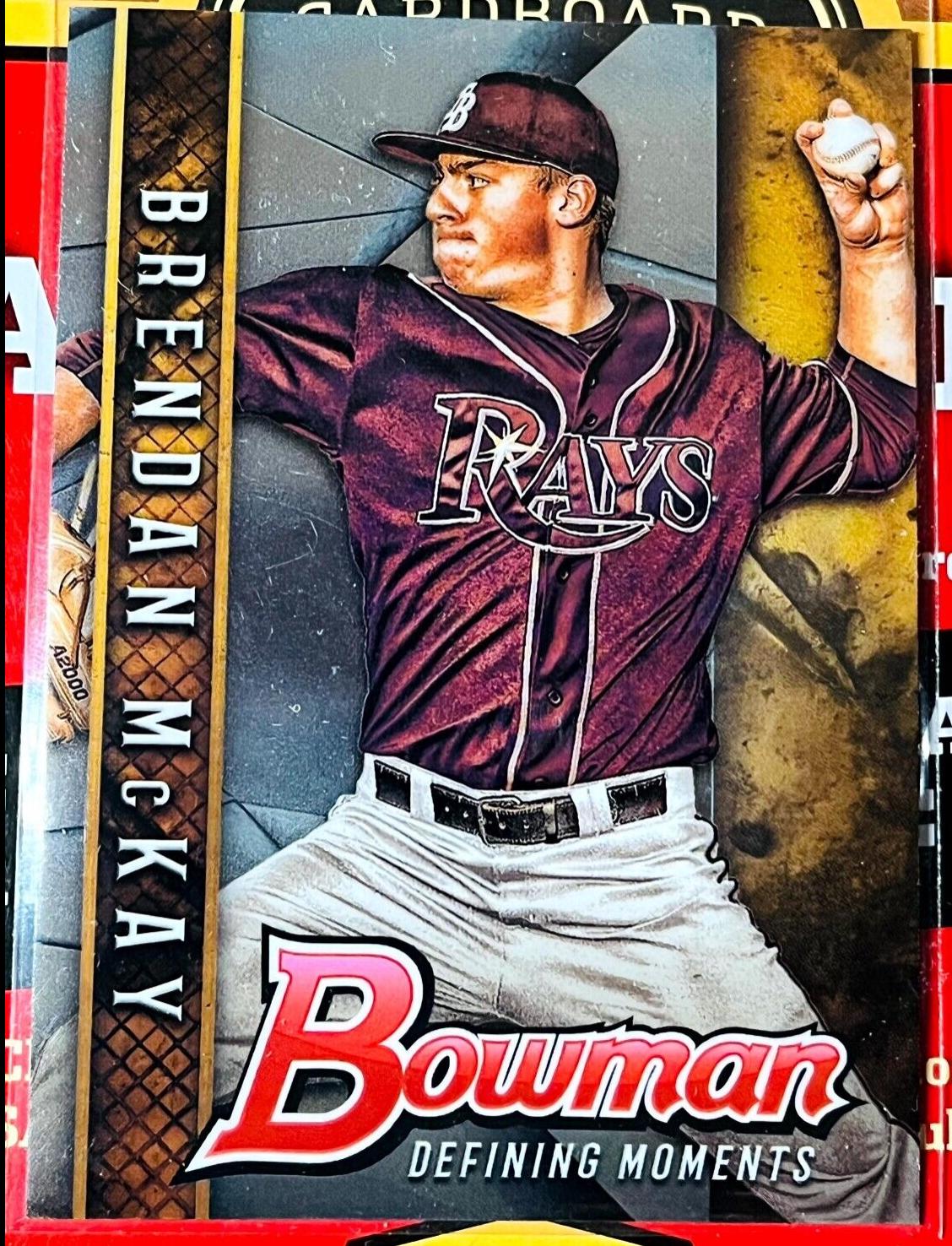 Brendan McKay #BDM-BM Baseball Cards 2017 Bowman Draft Defining Moments