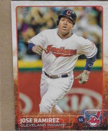 Jose Ramirez #447 2015 Topps Mini Baseball