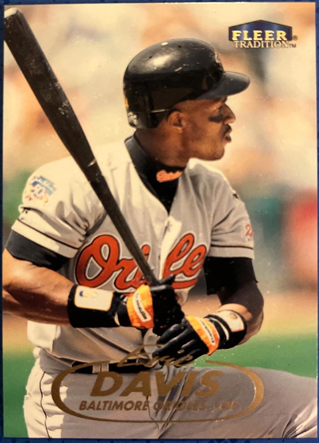 Eric Davis #43 Baseball Cards 1998 Fleer Tradition