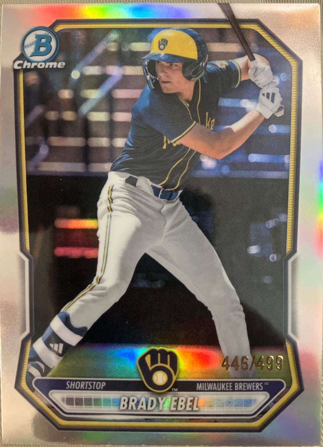 [Brady×B&Y LOEFF] BOWFELL Brady Ebel [Refractor] #BCP-142 Prices | 2026 Bowman Chrome