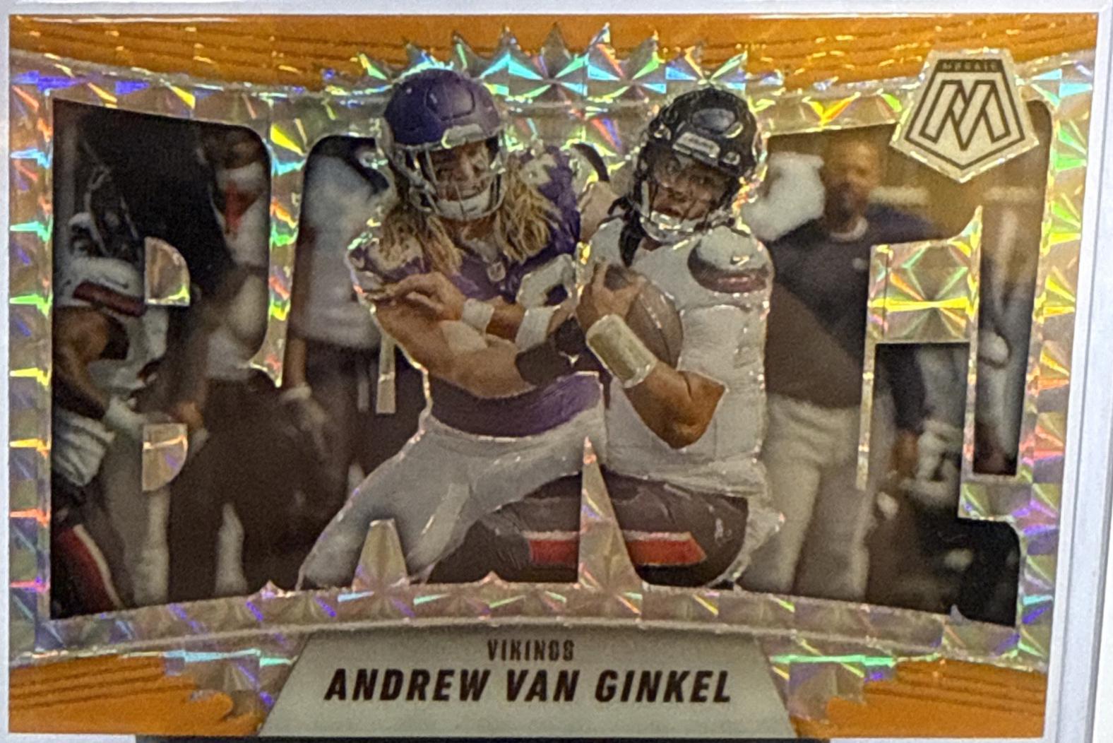 2025 Andrew Van Ginkel [Mosaic Orange Fluorescent] #3