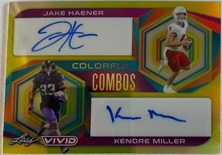 Jake Haener, Kendre Miller