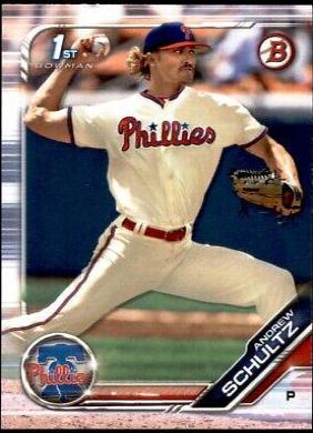 Andrew Schultz #BD-120 Baseball Cards 2019 Bowman Draft