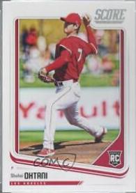 Shohei Ohtani #16 Baseball Cards 2018 Panini Chronicles Score