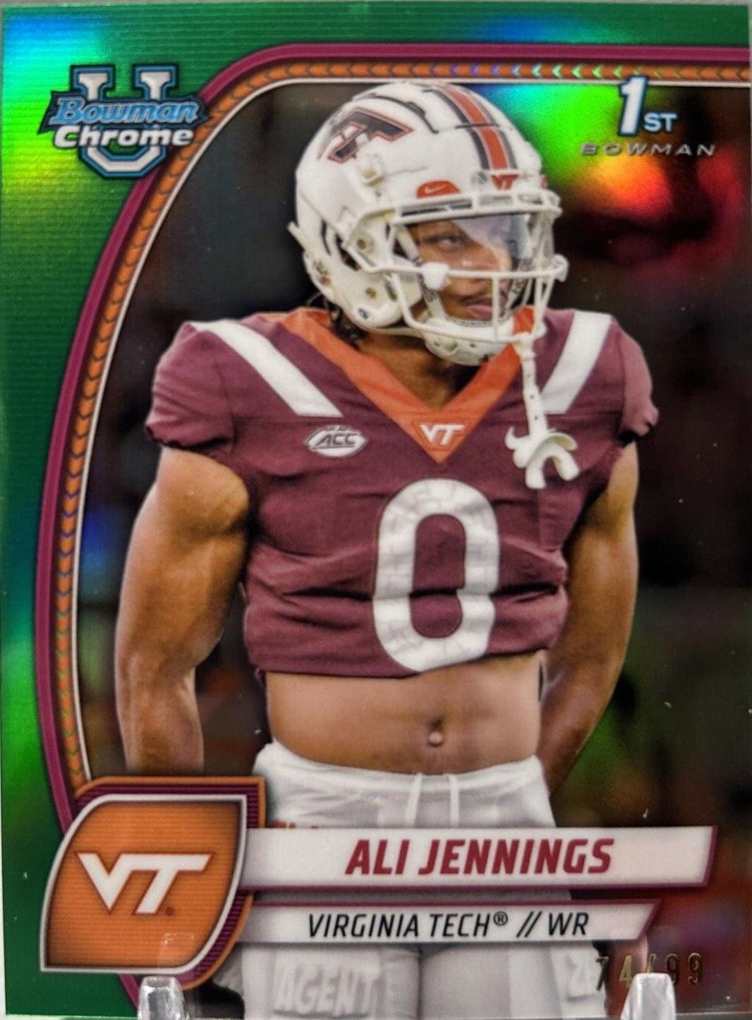Ali Jennings [Green Refractor] #10