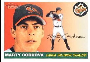 Marty Cordova #69 Baseball Cards 2004 Topps Heritage