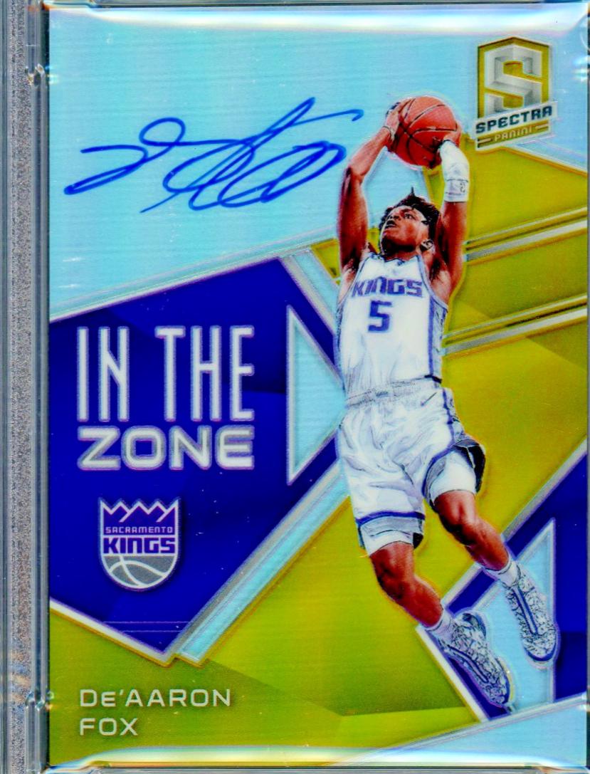 De'Aaron Fox [Gold] #IZ-DAF
