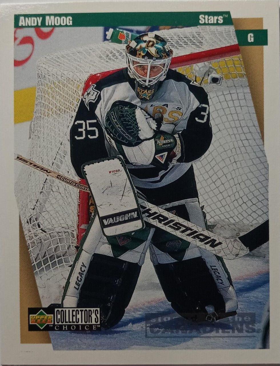 Andy Moog #67 Hockey Cards 1997 Collector's Choice