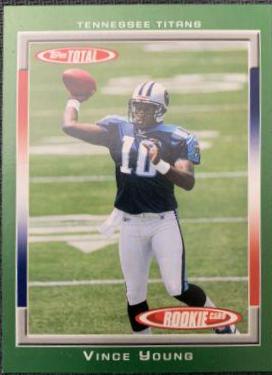 Vince Young #461 Football Cards 2006 Topps Total