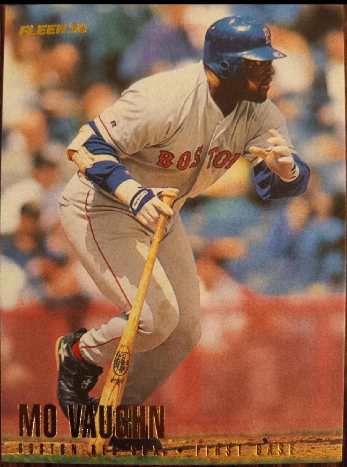Mo Vaughn #38 Baseball Cards 1996 Fleer
