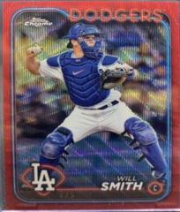 Will Smith [Red Refractor] #293 Baseball Cards 2024 Topps Chrome Prices