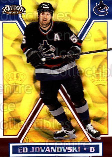 Ed Jovanovski #167 2002 Pacific Exclusive Hockey