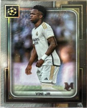 Vini Jr. #4 Soccer Cards 2023 Topps Museum UCL
