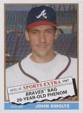 John Smoltz #323 2020 Topps Archives Baseball