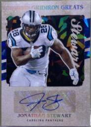 Jonathan Stewart #GG67 Football Cards 2023 Panini Donruss Gridiron Greats Autographs