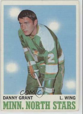 Danny Grant #47 Hockey Cards 1970 Topps