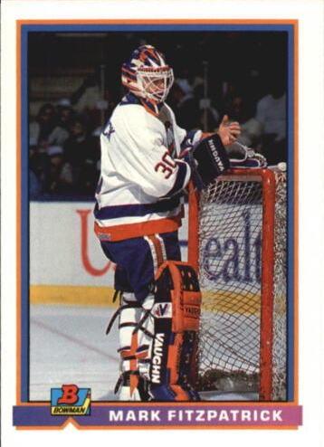 Mark Fitzpatrick #213 Hockey Cards 1991 Bowman