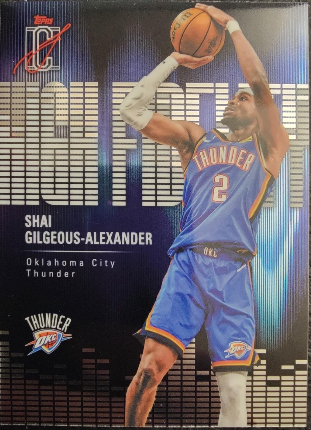 2025 Shai Gilgeous-Alexander #HF-24