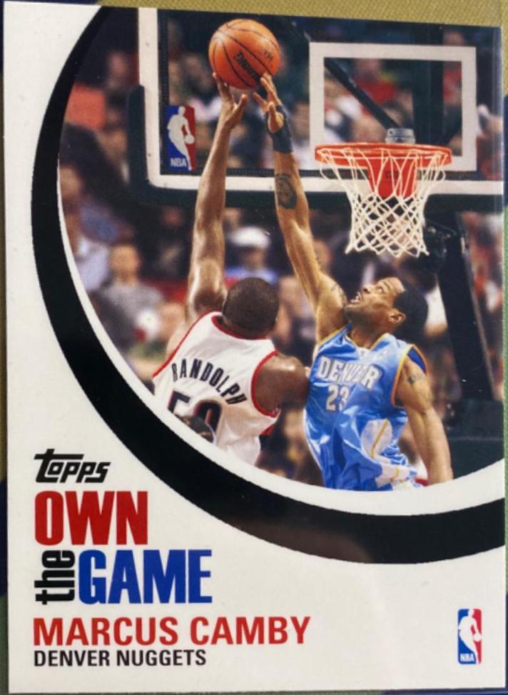 Marcus Camby #OTG7 Basketball Cards 2007 Topps Own the Game