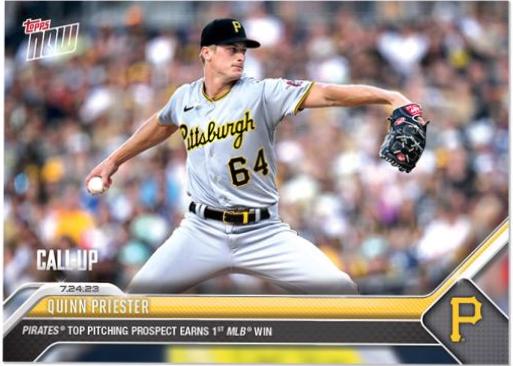 Quinn Priester #613 2023 Topps Now Baseball