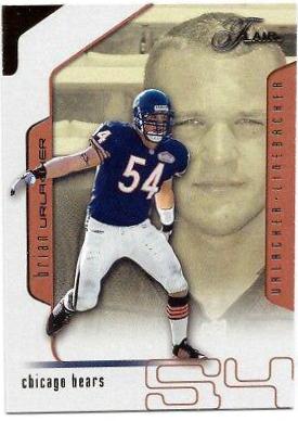 Brian Urlacher #16 Football Cards 2002 Flair