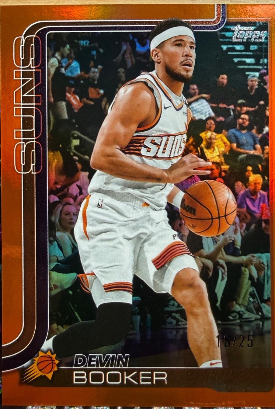 Devin Booker [Holo Orange Foil] #156 Prices | 2025 Topps