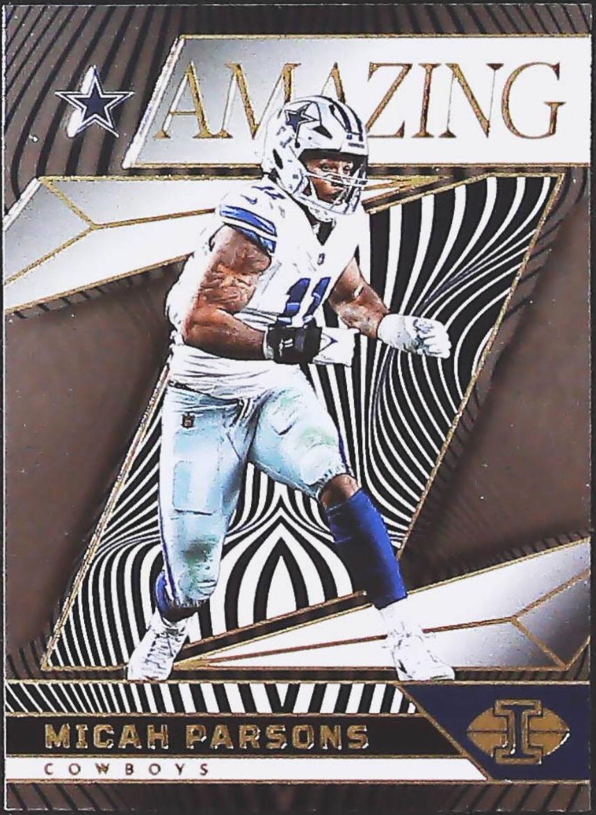 Micah Parsons #21 Football Cards 2024 Panini Illusions Amazing