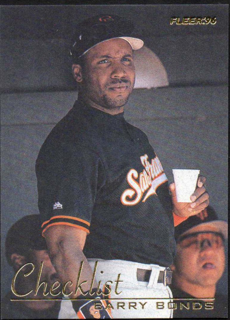 Barry Bonds #U246 1996 Fleer Update Baseball