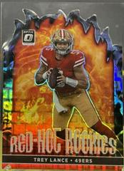 Trey Lance [Black Pandora] #RHR-2 Football Cards 2021 Panini Donruss Optic Red Hot Rookies Prices