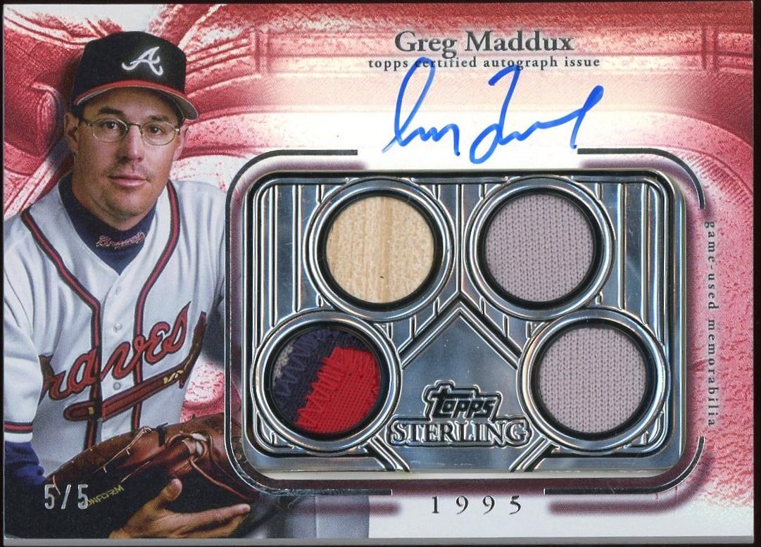 Greg Maddux [Red] #SSA-GM