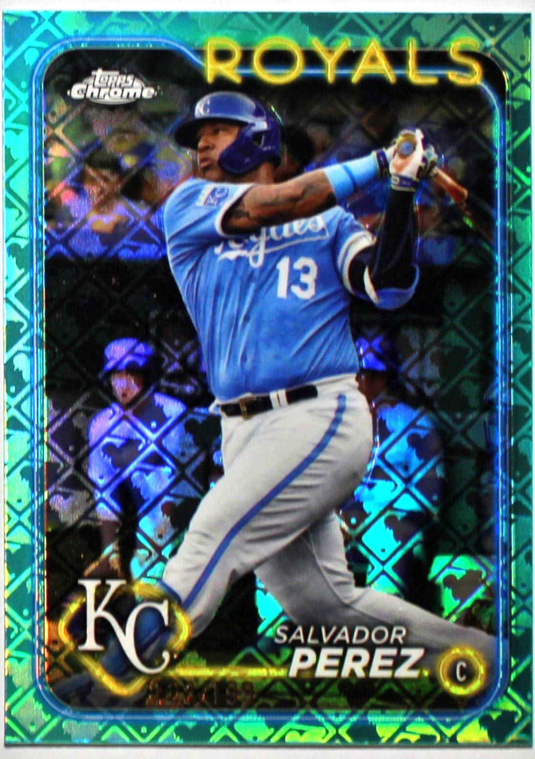 Salvador Perez [Logofractor Aqua] #117