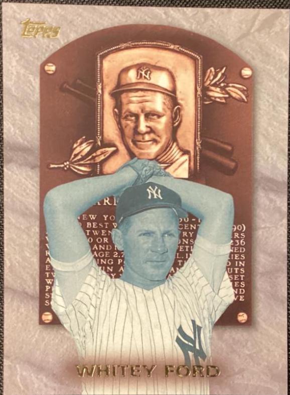Whitey Ford #HOF8 Baseball Cards 1998 Topps Hall of Fame Collection