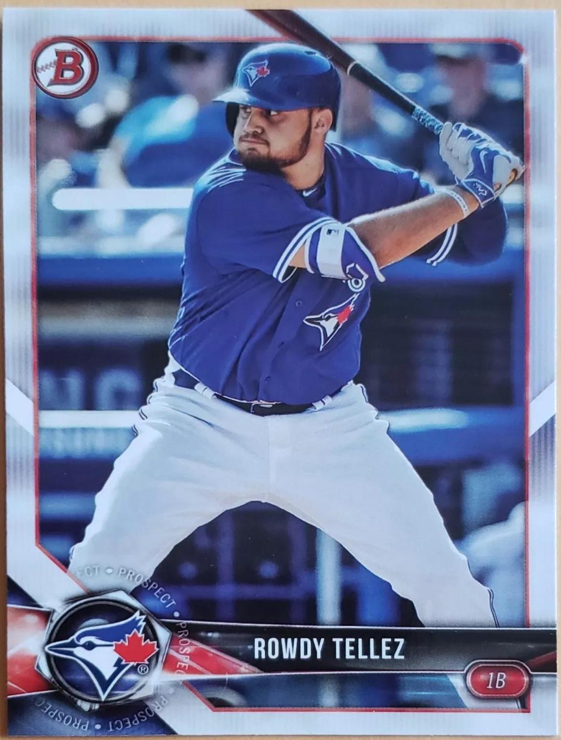 Rowdy Tellez #BP-11 Baseball Cards 2018 Bowman Paper Prospects