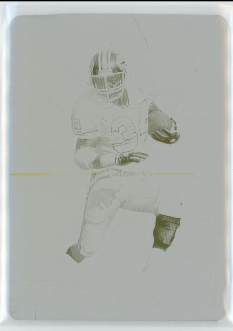 Thurman Thomas [Printing Plate] #11