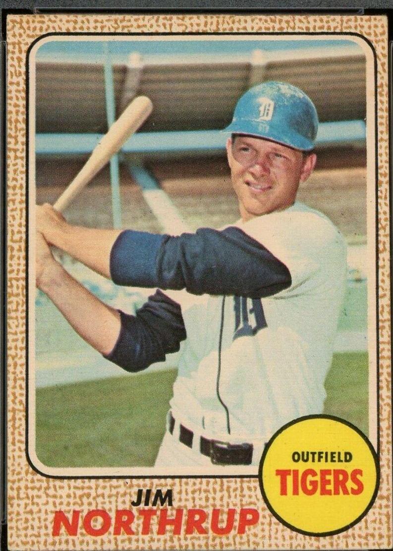 Jim Northrup #78 Baseball Cards 1968 O Pee Chee