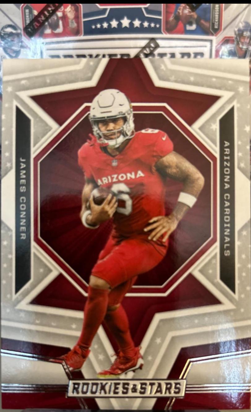 James Conner #1 Football Cards 2023 Panini Rookies & Stars