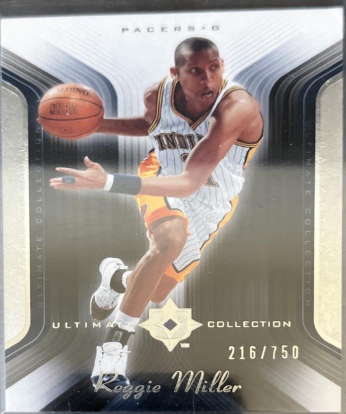 Reggie Miller #38 2004-05 Upper Deck Ultimate Collection Basketball