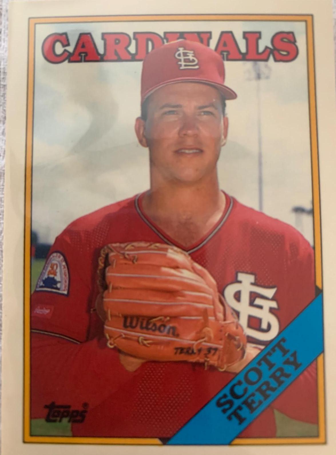 Scott Terry #119T Baseball Cards 1988 Topps Traded Tiffany