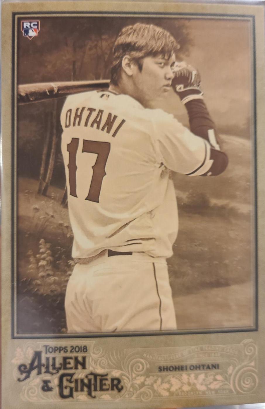 Shohei Ohtani #BL-7 Baseball Cards 2018 Topps Allen & Ginter Cabinet Box Loaders