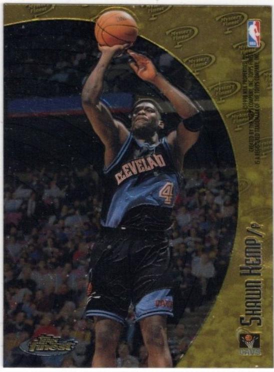 Shawn Kemp / Tim Thomas #M15 Basketball Cards 1998 Finest Mystery