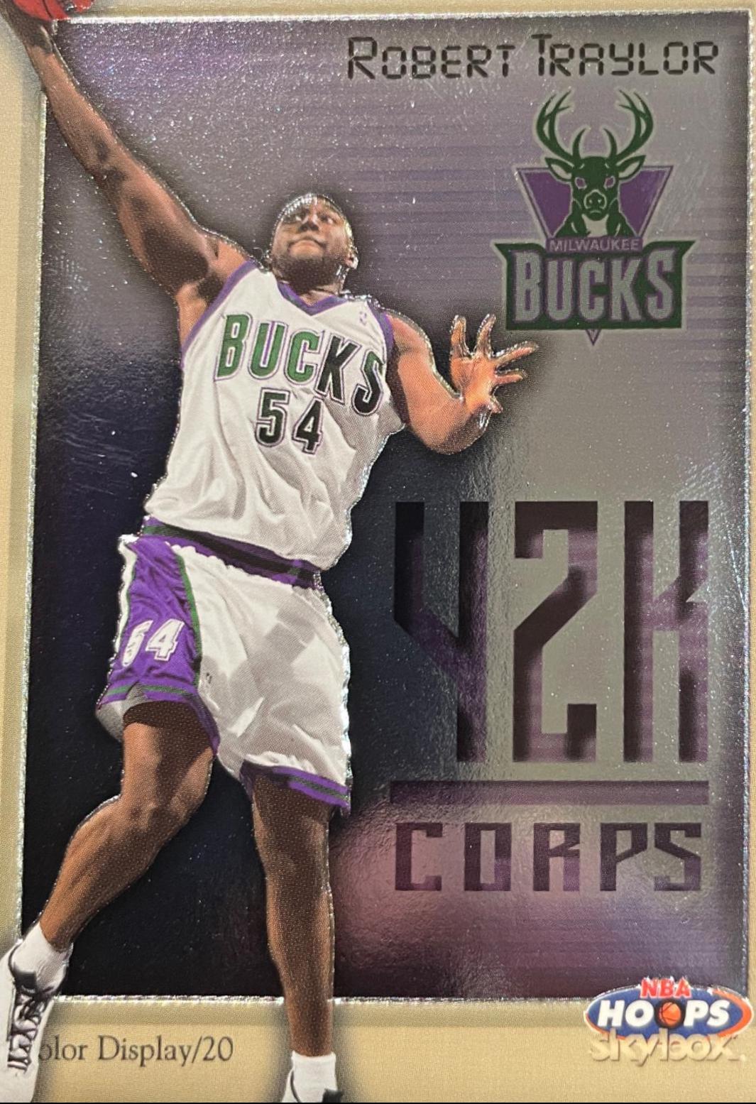 Robert Traylor #6 Basketball Cards 1999 Hoops Y2k Corps